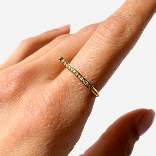 Gold-plated Titanium White With Stones Earrings