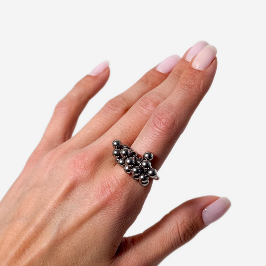 Gold-plated Titanium Ring