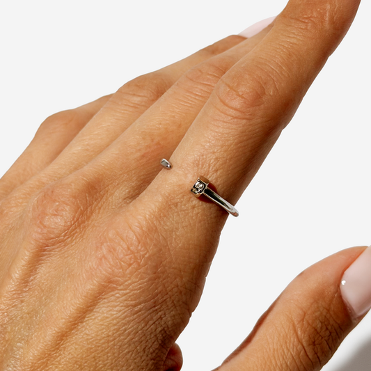 Gold-plated Titanium Ring