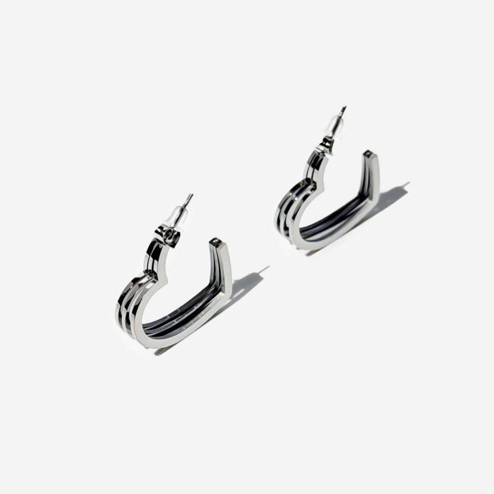 გულის ფორმის იტალიური კოლექციის საყურეები