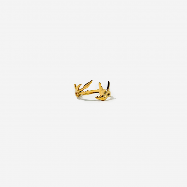 მოოქროვილი ტიტანის ბეჭედი