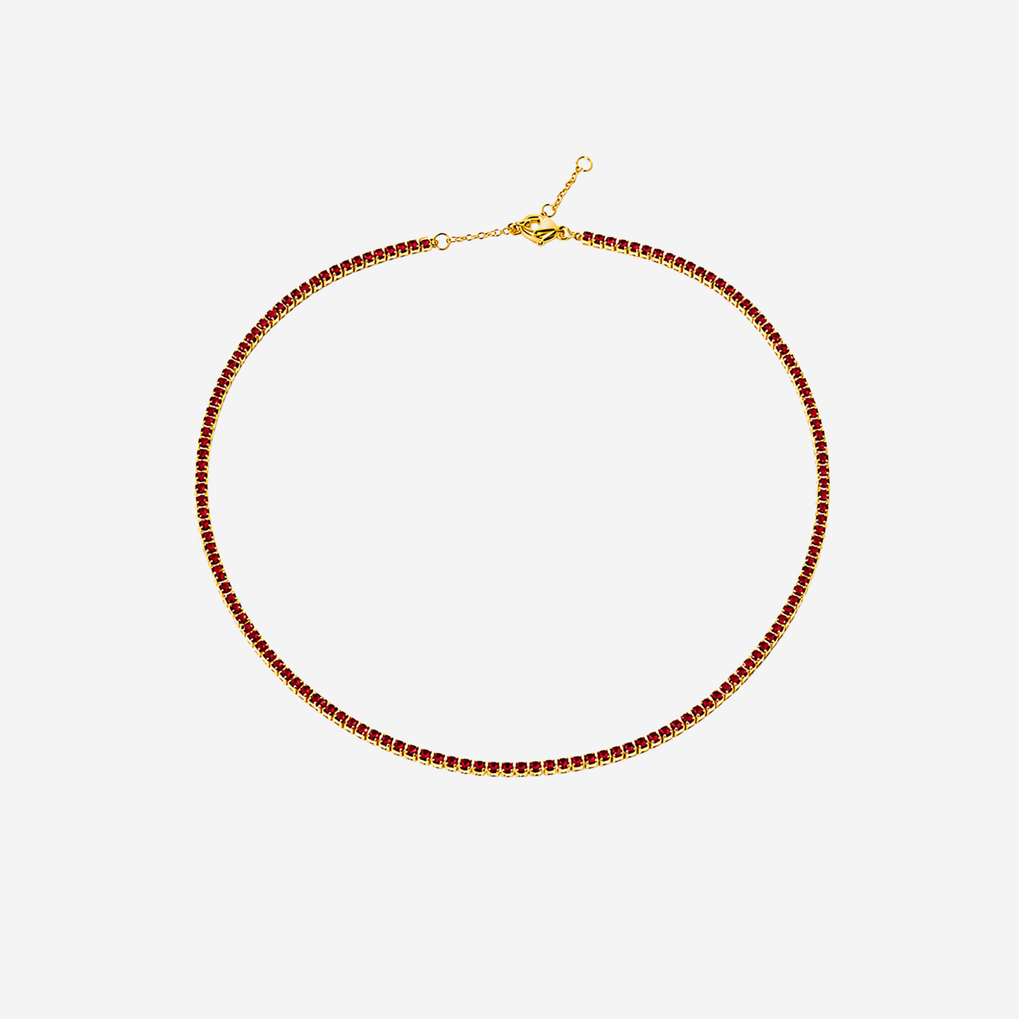 Champagne Tennis Necklace