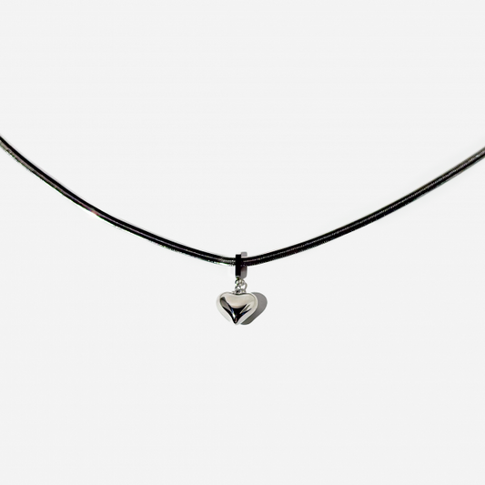 Heart Shaped Italian Collection Necklace