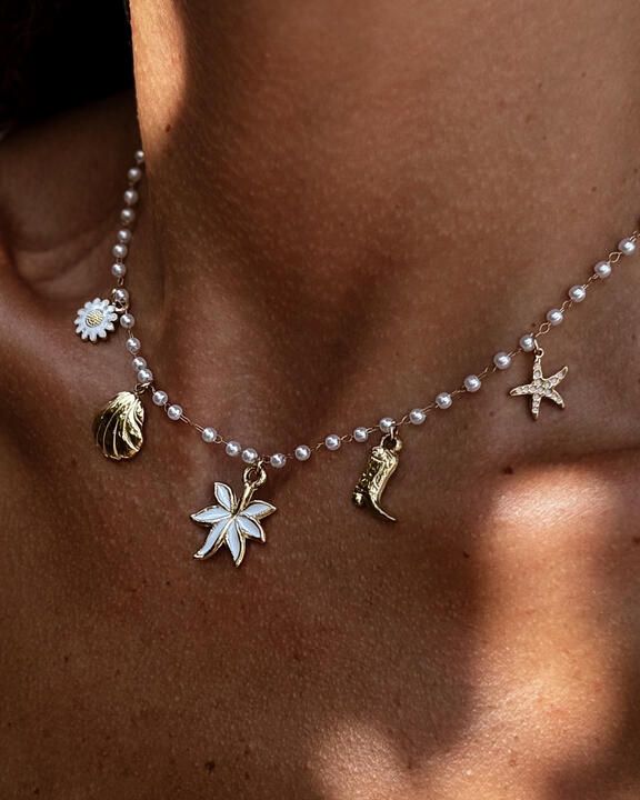 Gold-plated Titanium Necklace