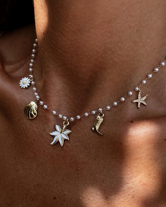 Gold-plated Titanium Necklace