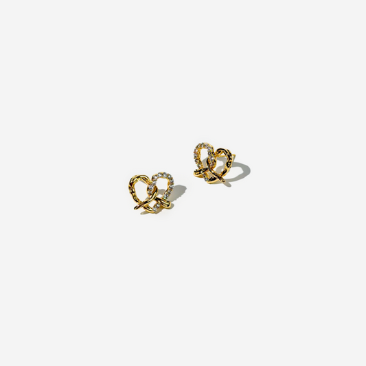 Gold-plated Titanium Earrings