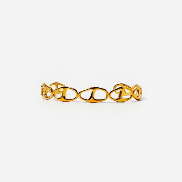 Gold-plated Titanium Bracelet