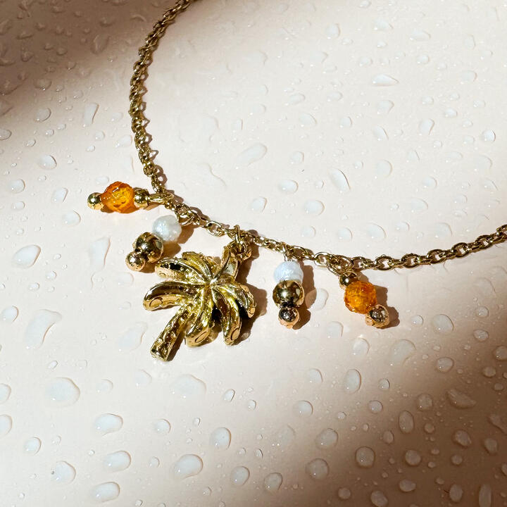 Gold-plated Titanium Bracelet