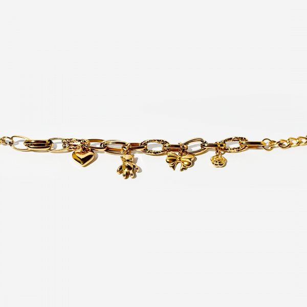Gold-plated Titanium Bracelet