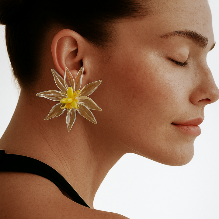 Flower Shaped Earrings