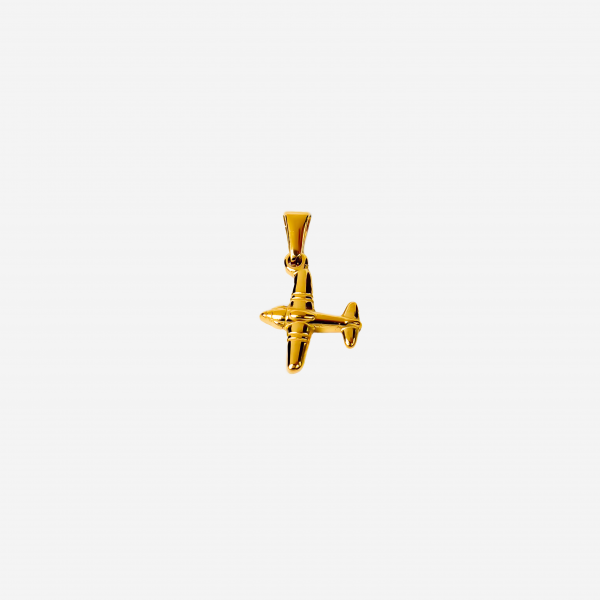 Gold-plated Titanium Charm