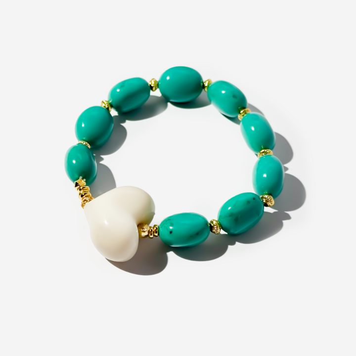 Natural with Stones Bracelet
