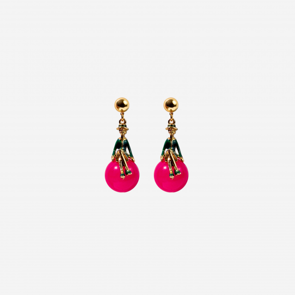 Gold-plated Titanium Earrings